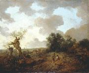 Thomas Gainsborough Suffolk Landscape oil painting on canvas